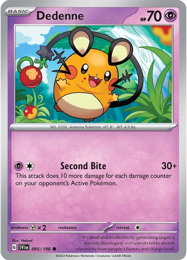 Dedenne (095/198) [Scarlet & Violet: Base Set] | Kessel Run Games Inc. 