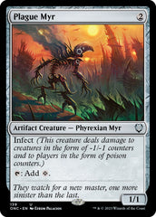 Plague Myr [Phyrexia: All Will Be One Commander] | Kessel Run Games Inc. 