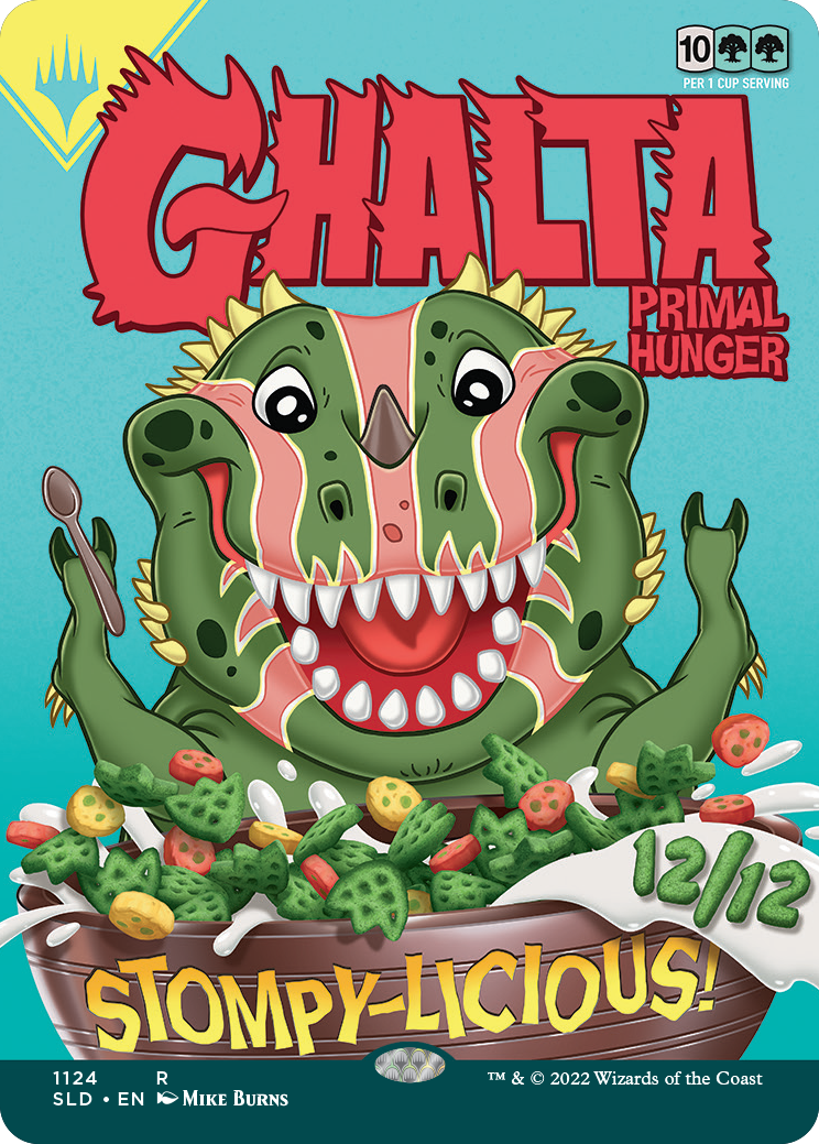 Ghalta, Primal Hunger (Borderless) [Secret Lair Drop Series] | Kessel Run Games Inc. 