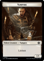 Vampire // Bat Double-Sided Token [The Lost Caverns of Ixalan Tokens] | Kessel Run Games Inc. 