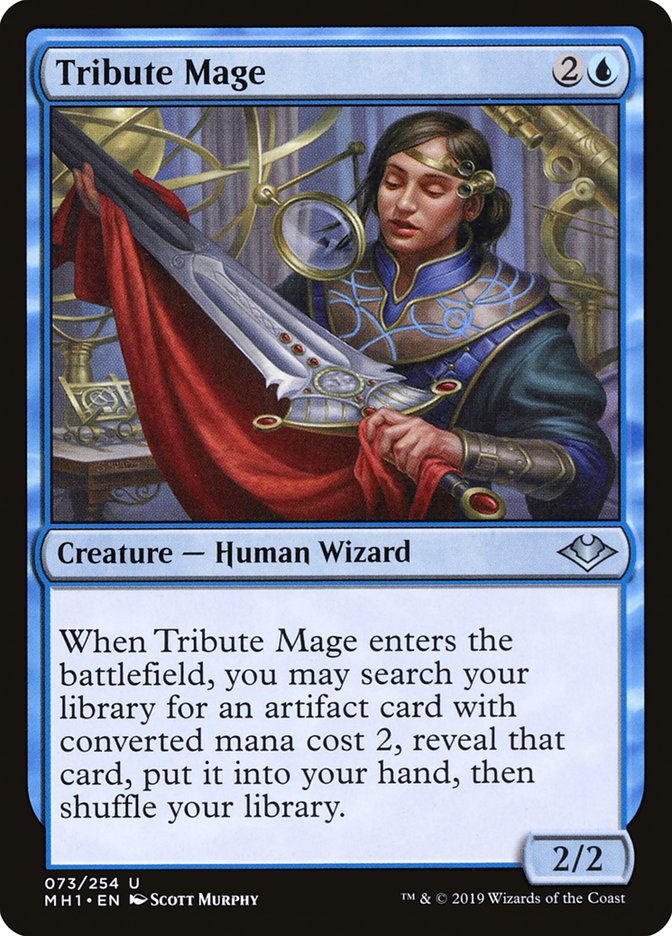 Tribute Mage [Modern Horizons] | Kessel Run Games Inc. 