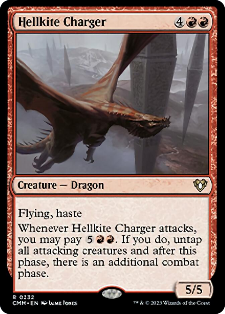 Hellkite Charger [Commander Masters] | Kessel Run Games Inc. 