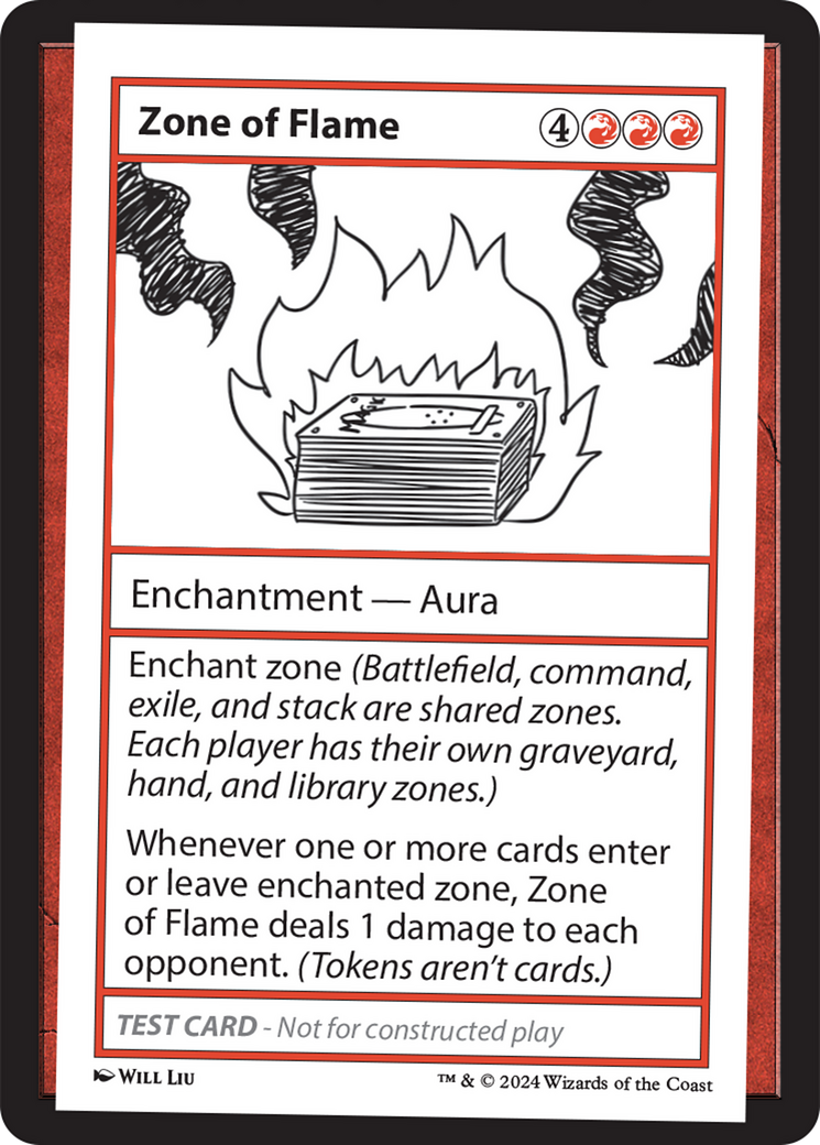 Zone of Flame [Mystery Booster 2 Playtest Cards] | Kessel Run Games Inc. 