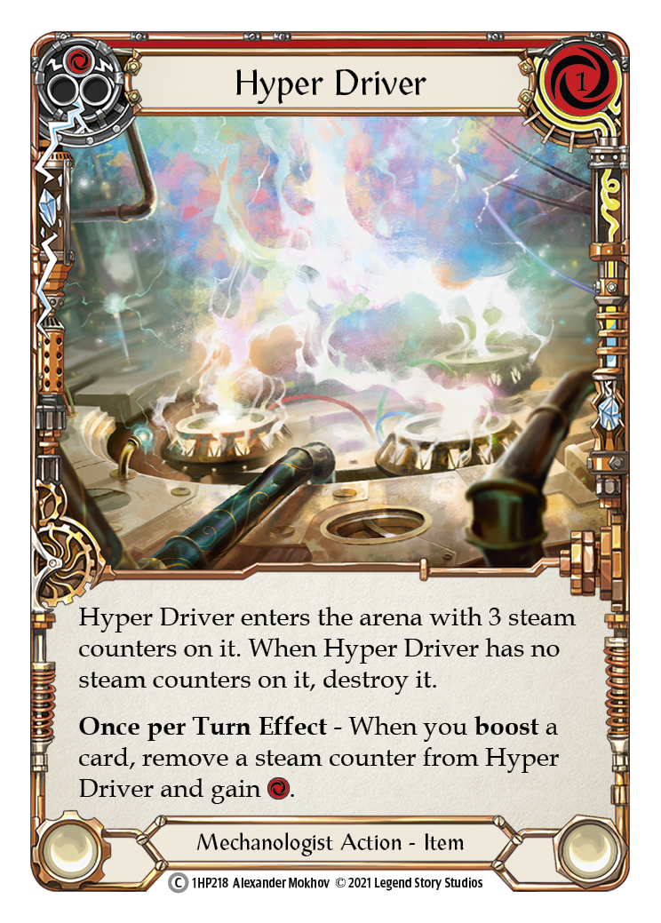 Hyper Driver [1HP218] (History Pack 1) | Kessel Run Games Inc. 