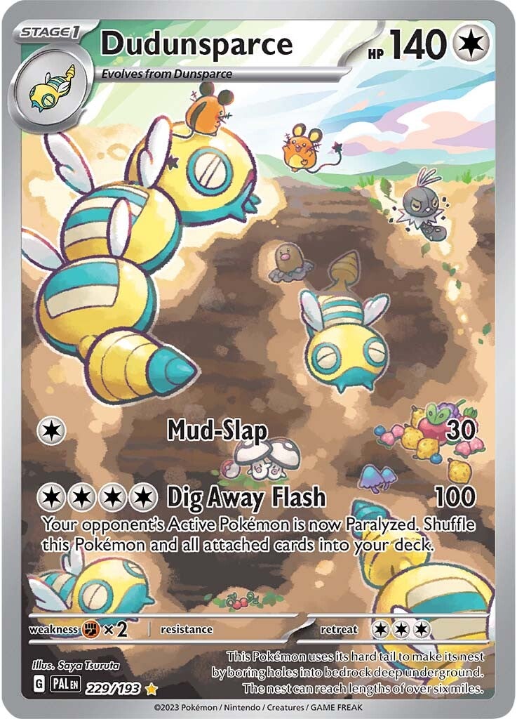 Dudunsparce (229/193) [Scarlet & Violet: Paldea Evolved] | Kessel Run Games Inc. 