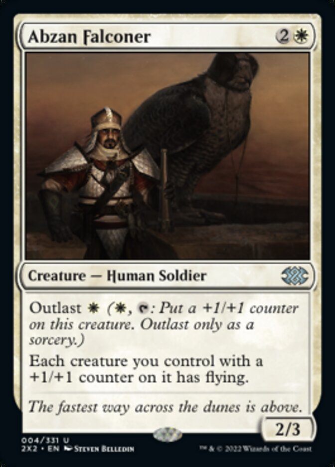 Abzan Falconer [Double Masters 2022] | Kessel Run Games Inc. 