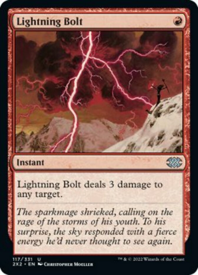 Lightning Bolt [Double Masters 2022] | Kessel Run Games Inc. 