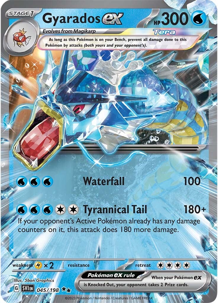 Gyarados ex (045/198) [Scarlet & Violet: Base Set] | Kessel Run Games Inc. 