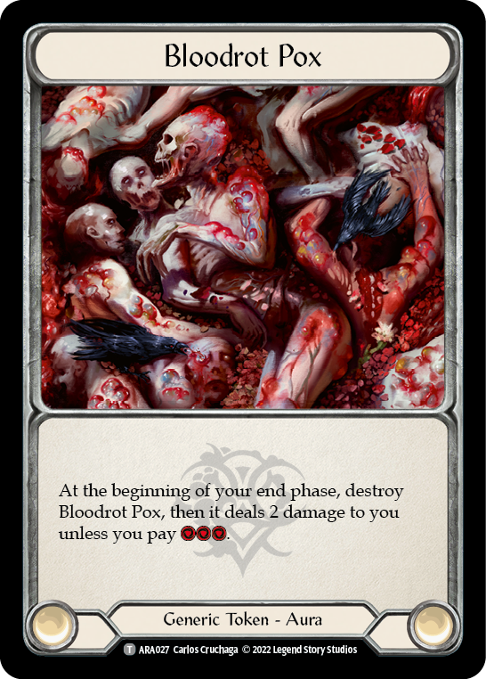 Bloodrot Pox [ARA027] (Outsiders Arakni Blitz Deck) | Kessel Run Games Inc. 