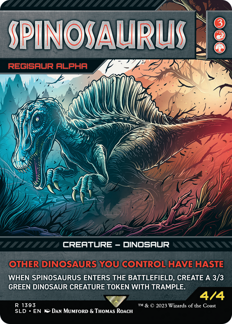 Spinosaurus - Regisaur Alpha [Secret Lair Drop Series] | Kessel Run Games Inc. 