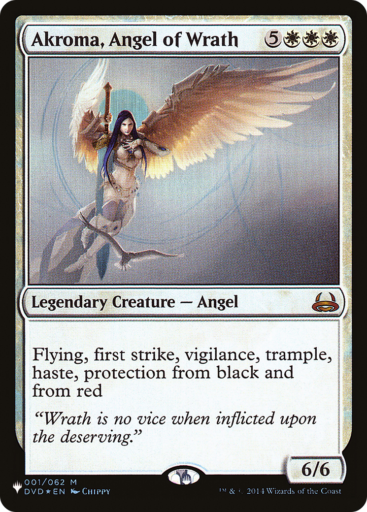 Akroma, Angel of Wrath [The List Reprints] | Kessel Run Games Inc. 