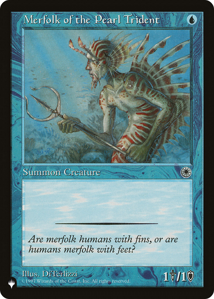 Merfolk of the Pearl Trident [The List Reprints] | Kessel Run Games Inc. 