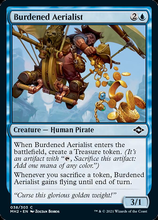 Burdened Aerialist [Modern Horizons 2] | Kessel Run Games Inc. 