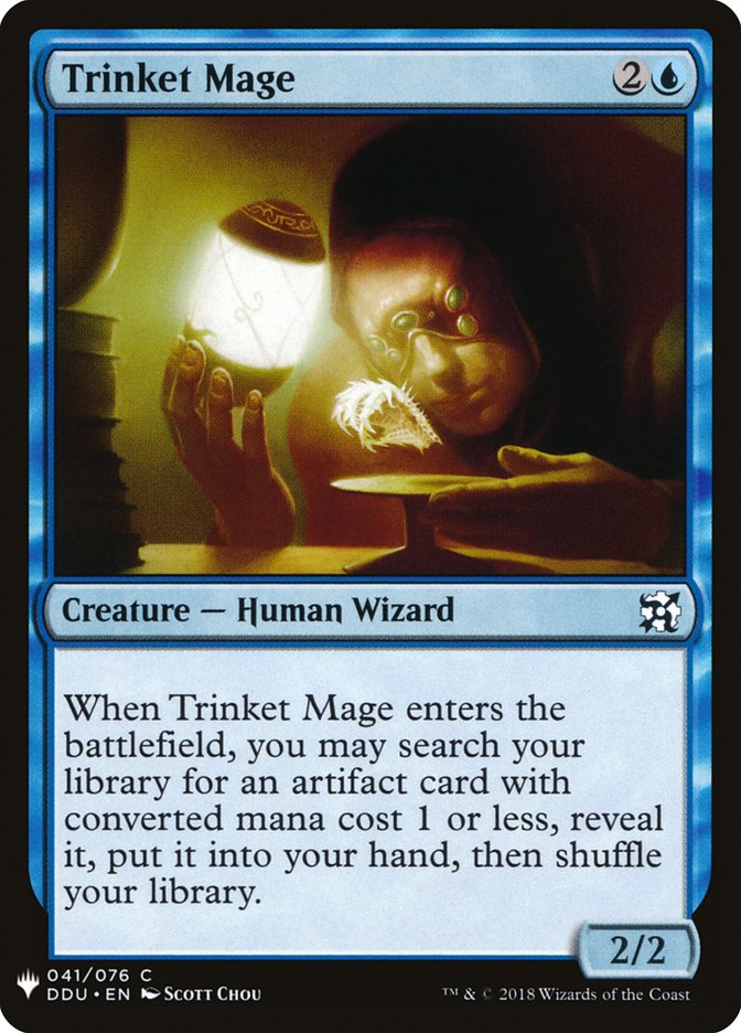 Trinket Mage [Mystery Booster] | Kessel Run Games Inc. 