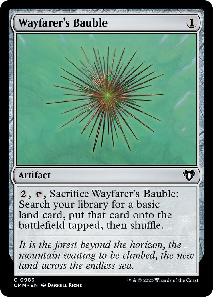 Wayfarer's Bauble [Commander Masters] | Kessel Run Games Inc. 