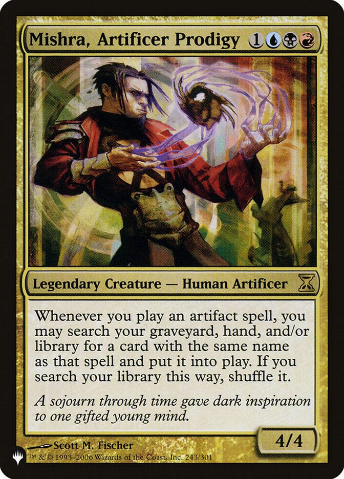 Mishra, Artificer Prodigy [The List] | Kessel Run Games Inc. 