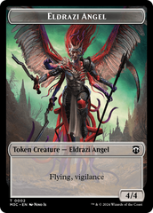 Eldrazi Angel // Copy Double-Sided Token [Modern Horizons 3 Commander Tokens] | Kessel Run Games Inc. 