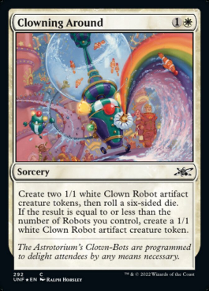 Clowning Around (Galaxy Foil) [Unfinity] | Kessel Run Games Inc. 