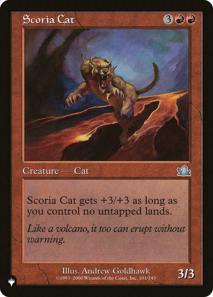 Scoria Cat [The List Reprints] | Kessel Run Games Inc. 