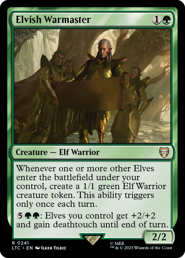 Elvish Warmaster [The Lord of the Rings: Tales of Middle-Earth Commander] | Kessel Run Games Inc. 