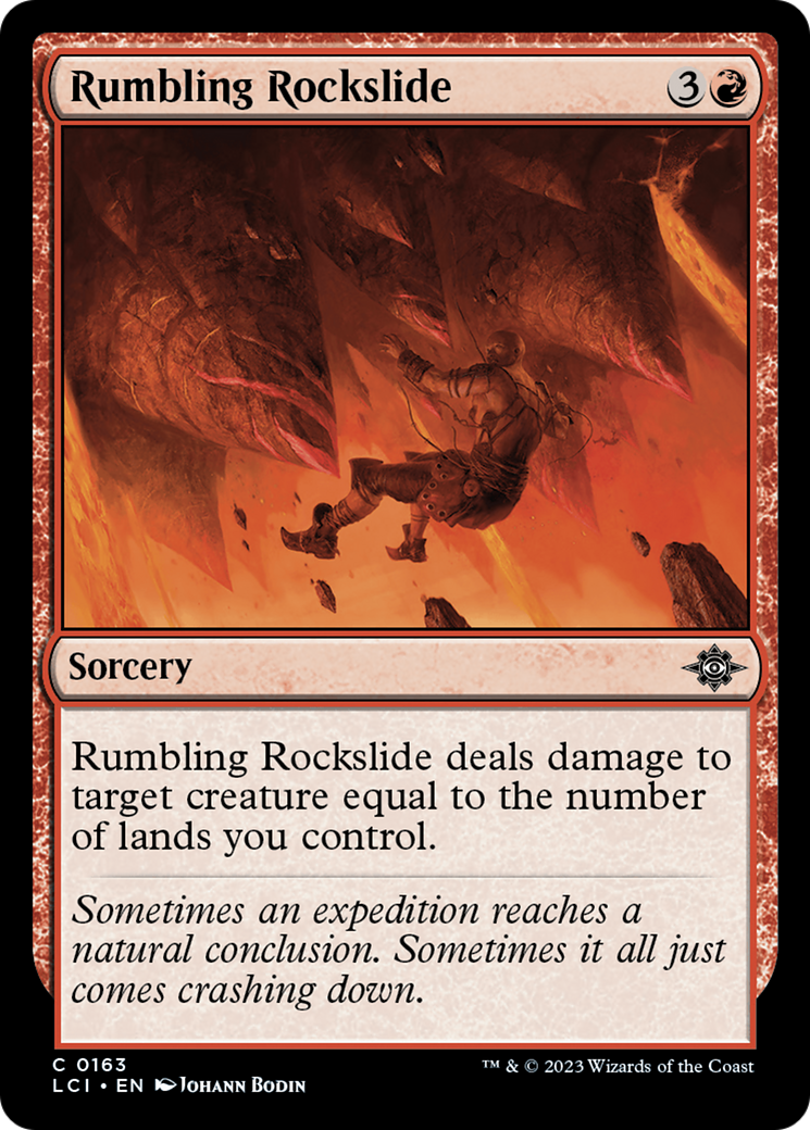 Rumbling Rockslide [The Lost Caverns of Ixalan] | Kessel Run Games Inc. 