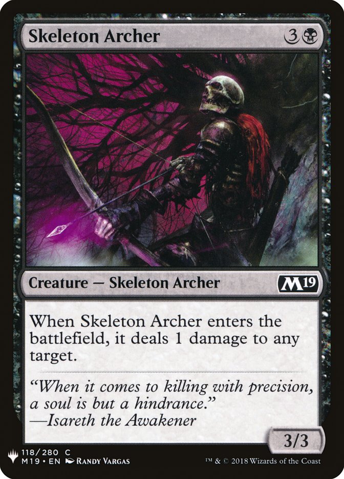Skeleton Archer [Mystery Booster] | Kessel Run Games Inc. 
