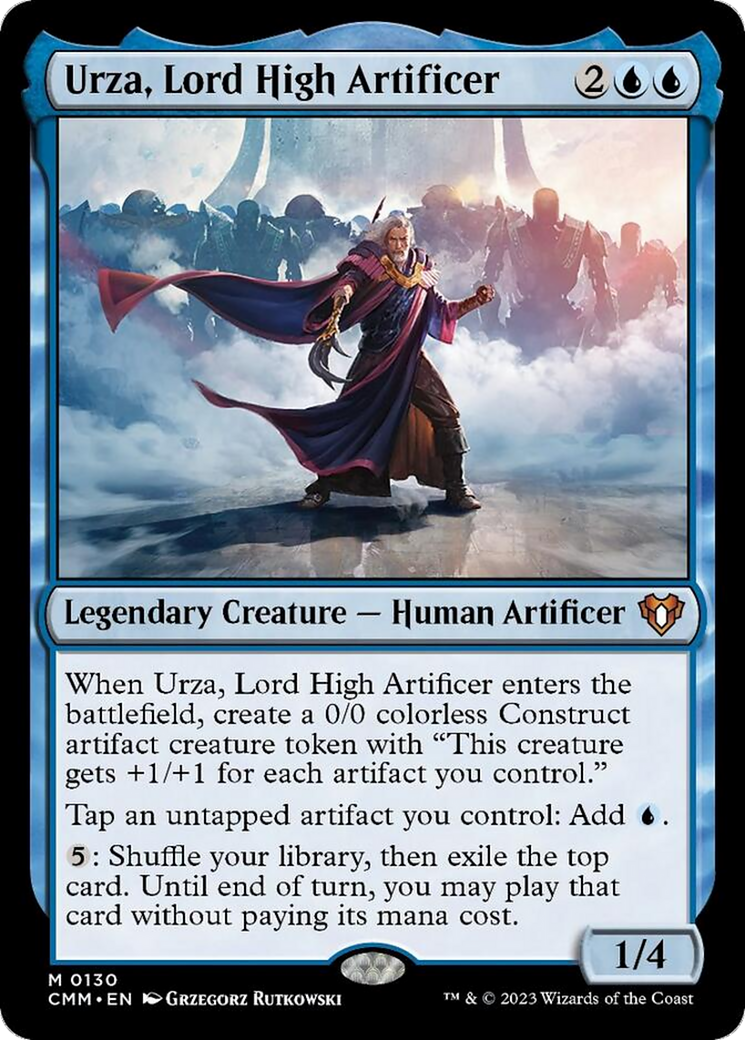 Urza, Lord High Artificer [Commander Masters] | Kessel Run Games Inc. 