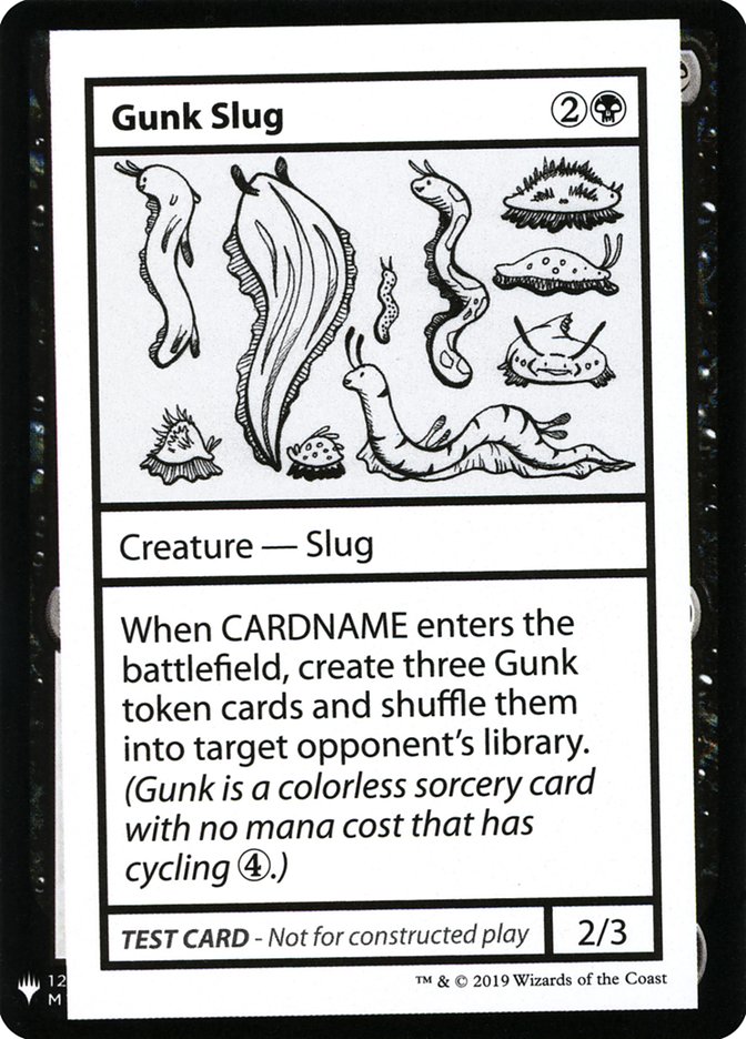 Gunk Slug [Mystery Booster Playtest Cards] | Kessel Run Games Inc. 