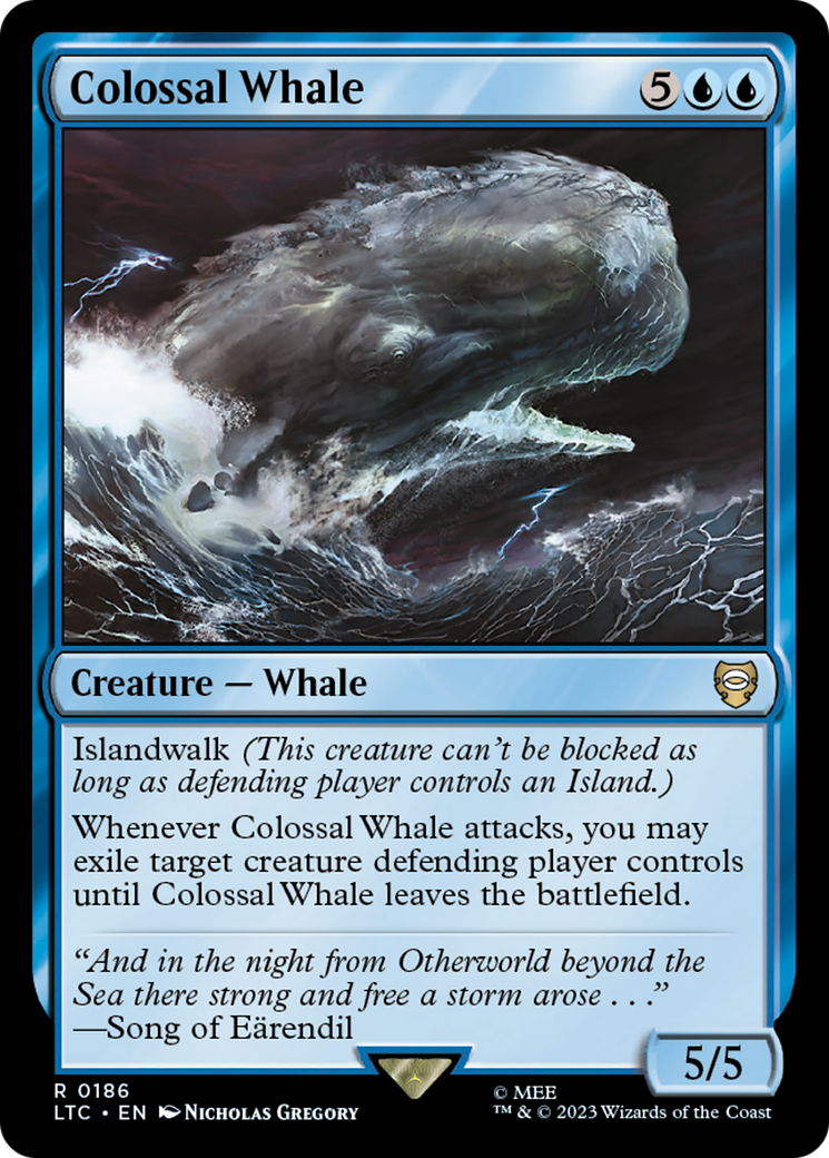 Colossal Whale [The Lord of the Rings: Tales of Middle-Earth Commander] | Kessel Run Games Inc. 