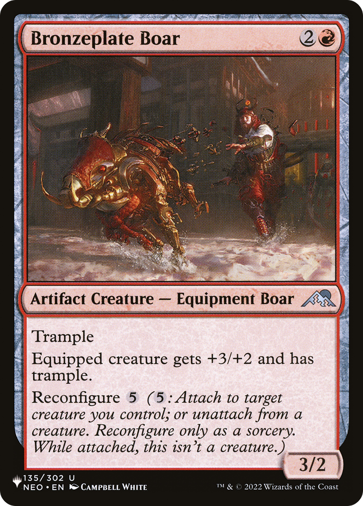 Bronzeplate Boar [The List Reprints] | Kessel Run Games Inc. 