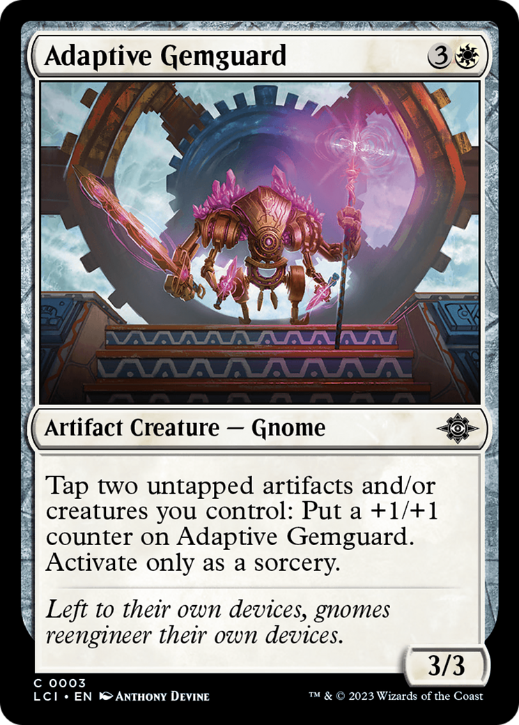 Adaptive Gemguard [The Lost Caverns of Ixalan] | Kessel Run Games Inc. 