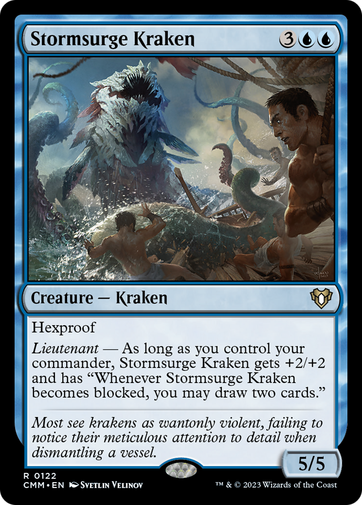 Stormsurge Kraken [Commander Masters] | Kessel Run Games Inc. 