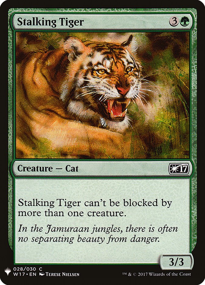 Stalking Tiger [Mystery Booster] | Kessel Run Games Inc. 