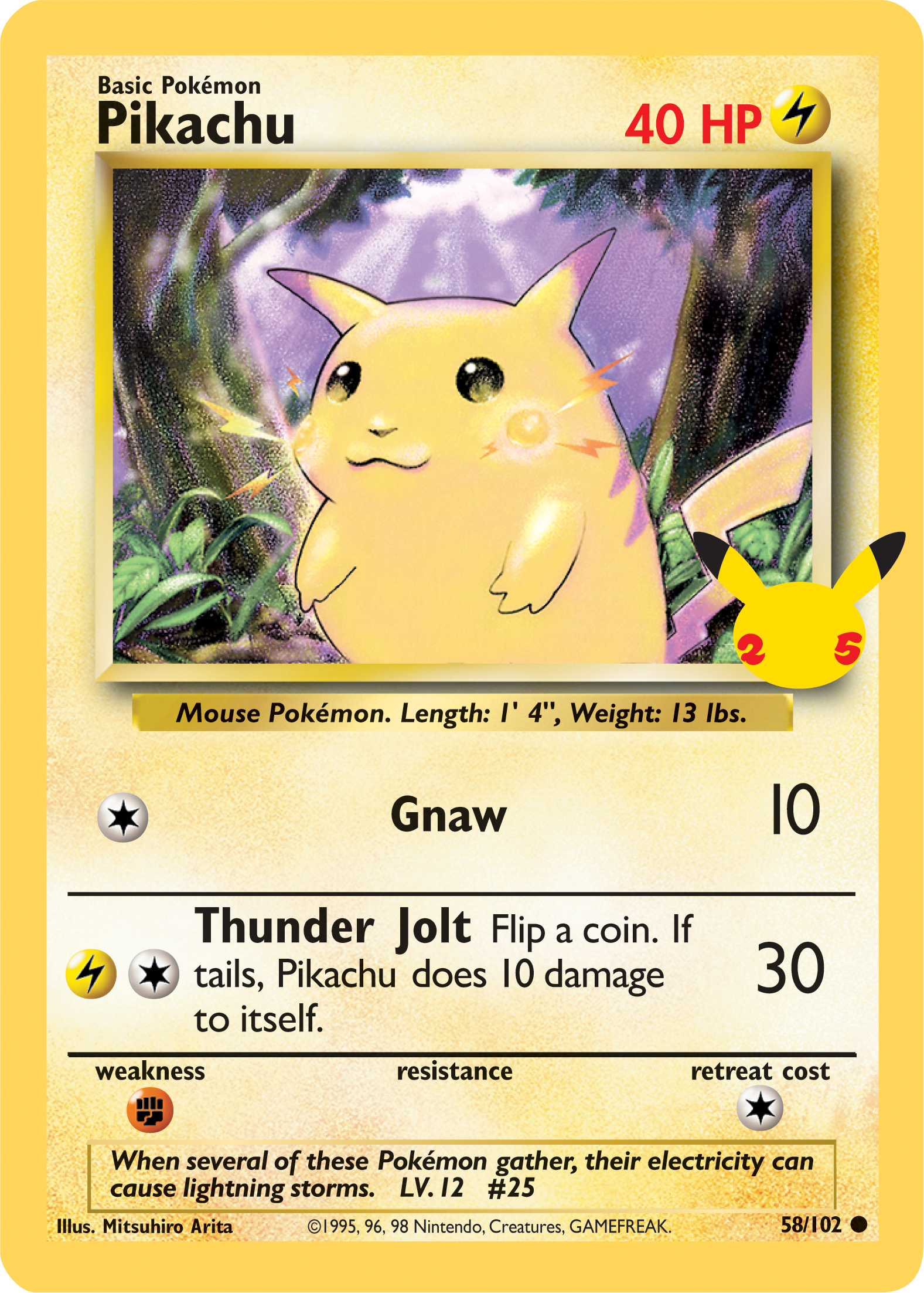 Pikachu (58/102) (Jumbo Card) [First Partner Pack] | Kessel Run Games Inc. 