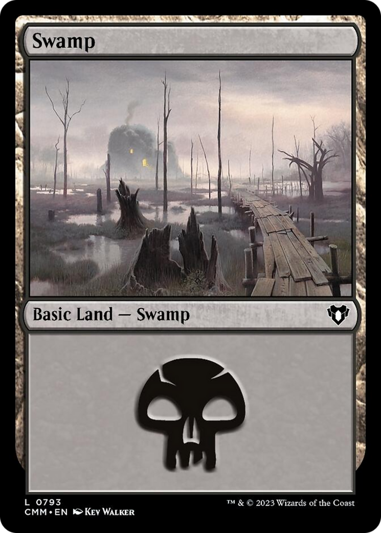 Swamp (793) [Commander Masters] | Kessel Run Games Inc. 