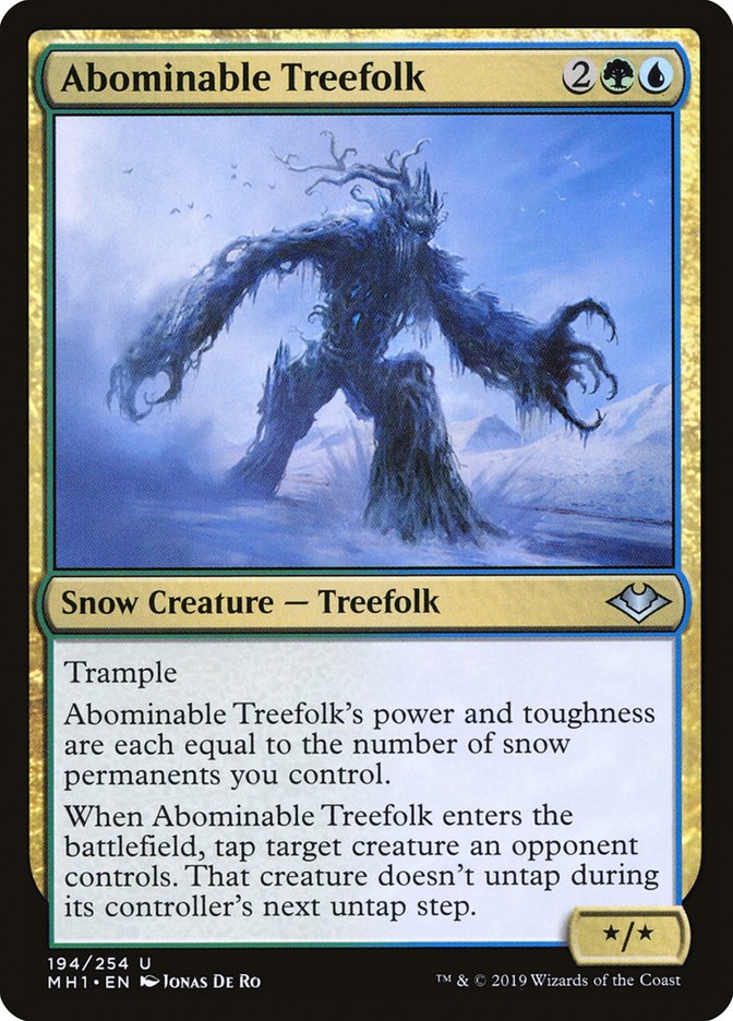 Abominable Treefolk [Modern Horizons] | Kessel Run Games Inc. 