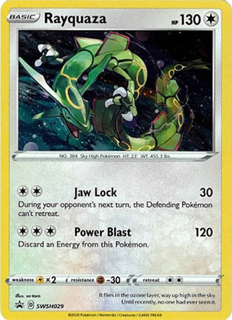 Rayquaza (SWSH029) [Sword & Shield: Black Star Promos] | Kessel Run Games Inc. 