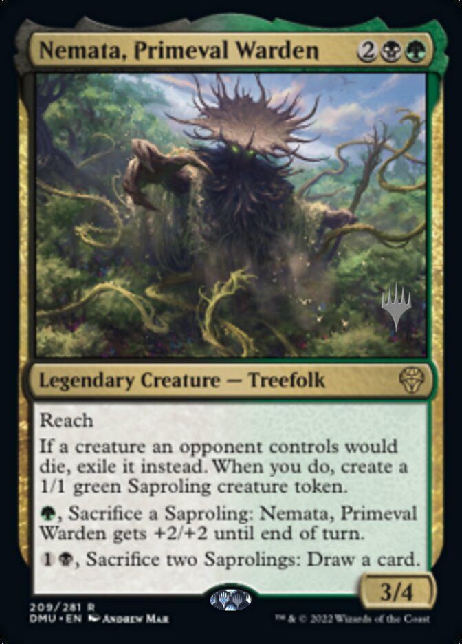 Nemata, Primeval Warden (Promo Pack) [Dominaria United Promos] | Kessel Run Games Inc. 