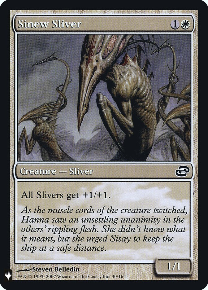 Sinew Sliver [Mystery Booster] | Kessel Run Games Inc. 