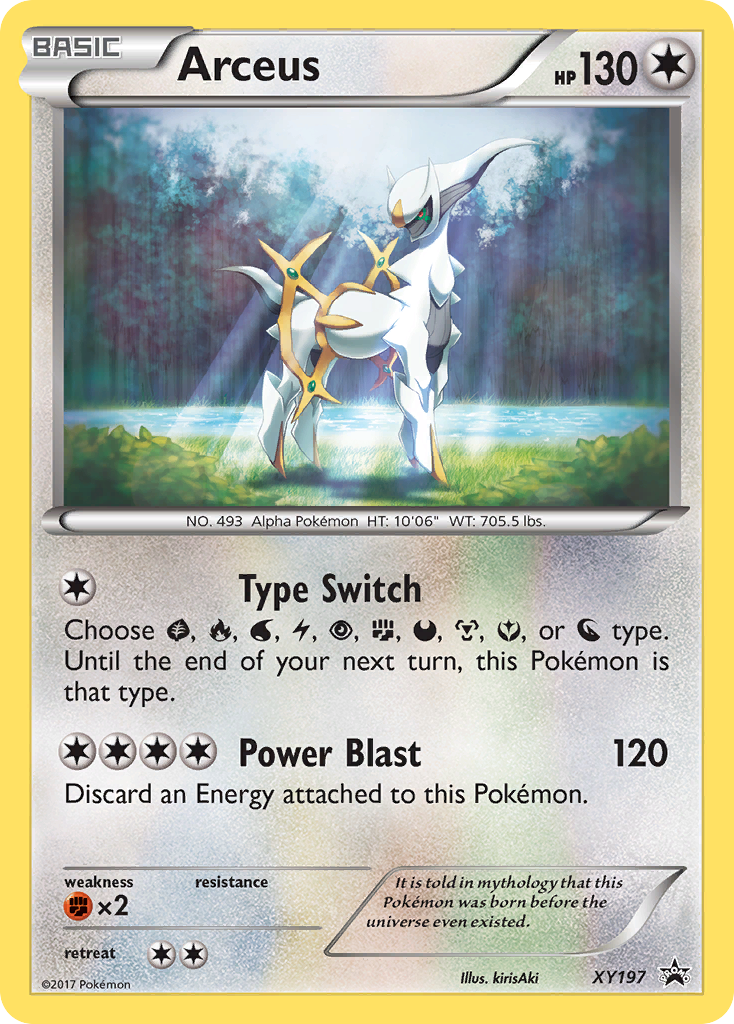 Arceus (XY197) [XY: Black Star Promos] | Kessel Run Games Inc. 