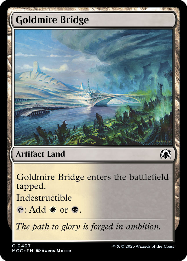 Goldmire Bridge [March of the Machine Commander] | Kessel Run Games Inc. 