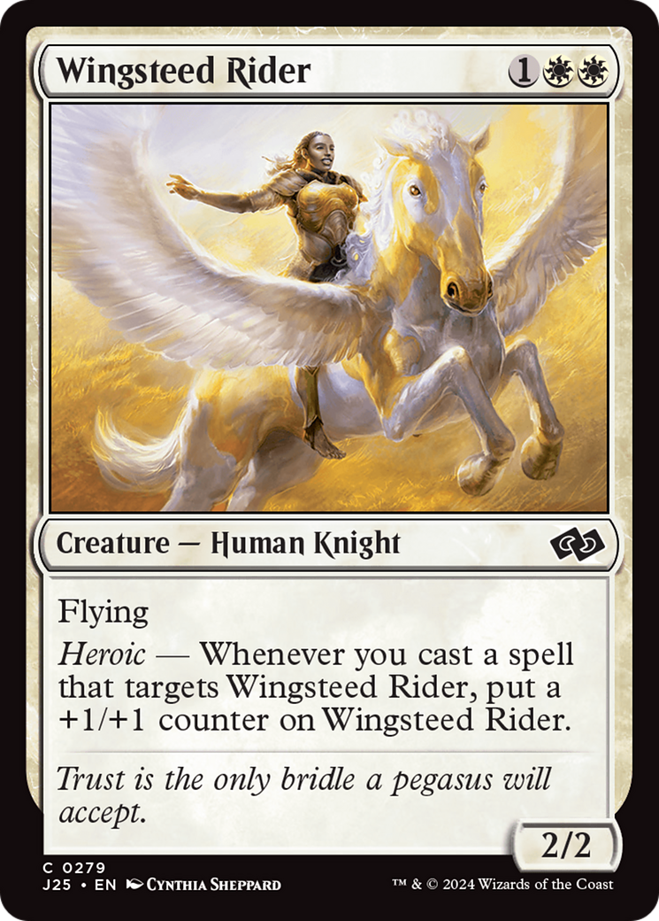 Wingsteed Rider [Foundations Jumpstart] | Kessel Run Games Inc. 