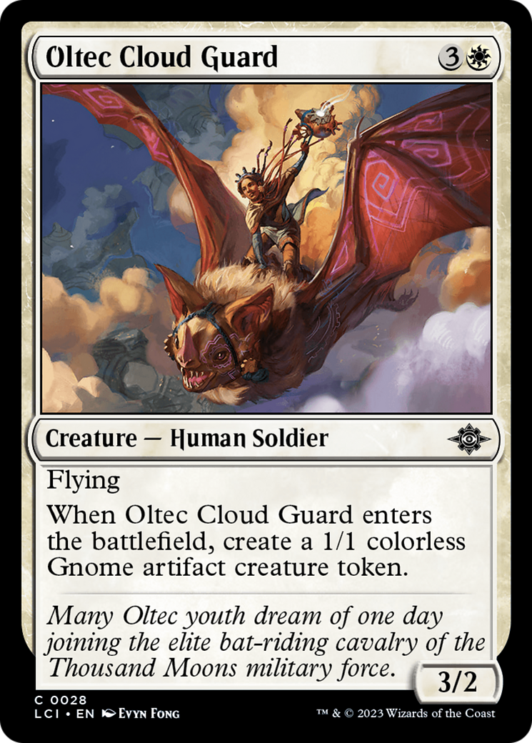 Oltec Cloud Guard [The Lost Caverns of Ixalan] | Kessel Run Games Inc. 