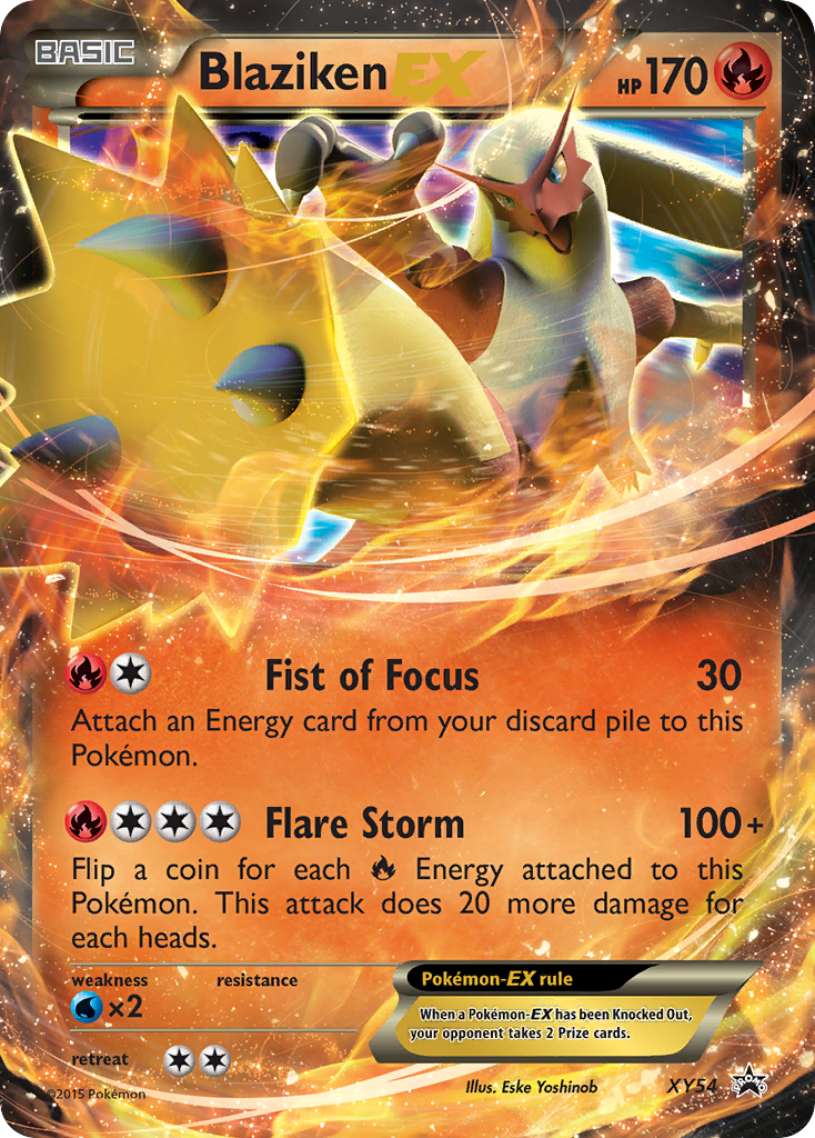 Blaziken EX (XY54) [XY: Black Star Promos] | Kessel Run Games Inc. 