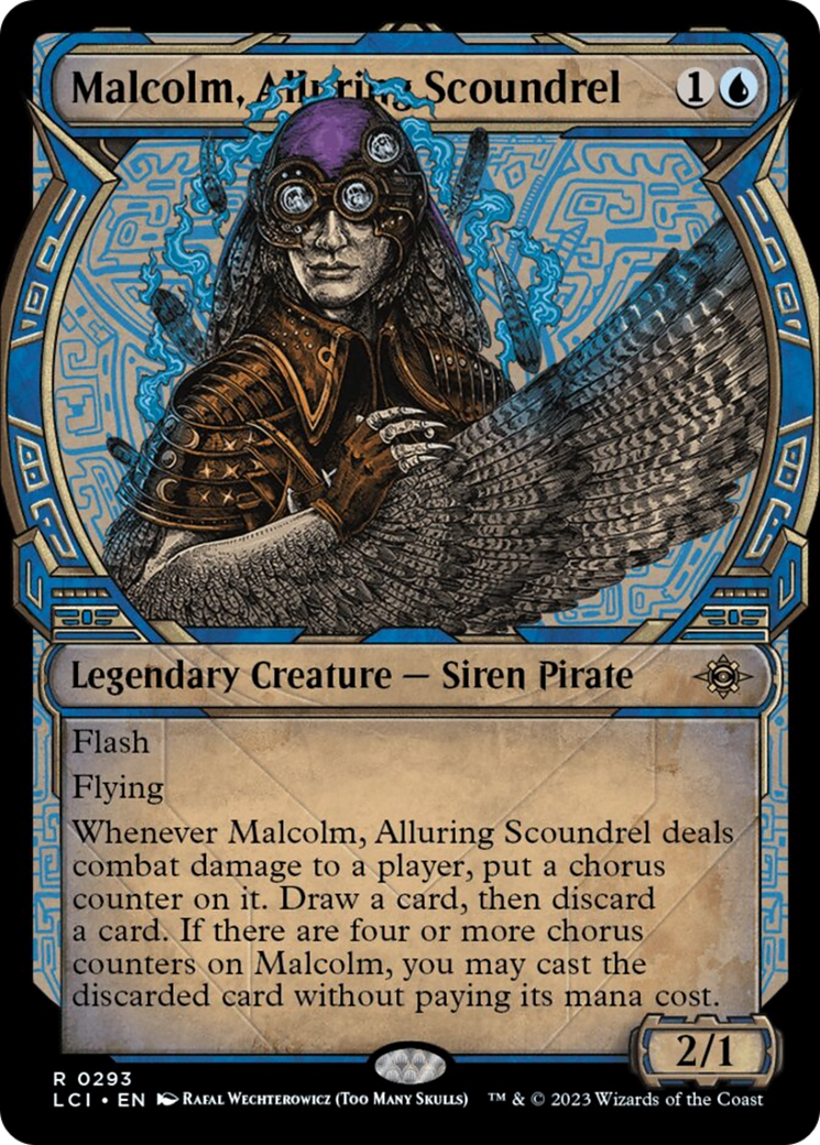 Malcolm, Alluring Scoundrel (Showcase) [The Lost Caverns of Ixalan] | Kessel Run Games Inc. 