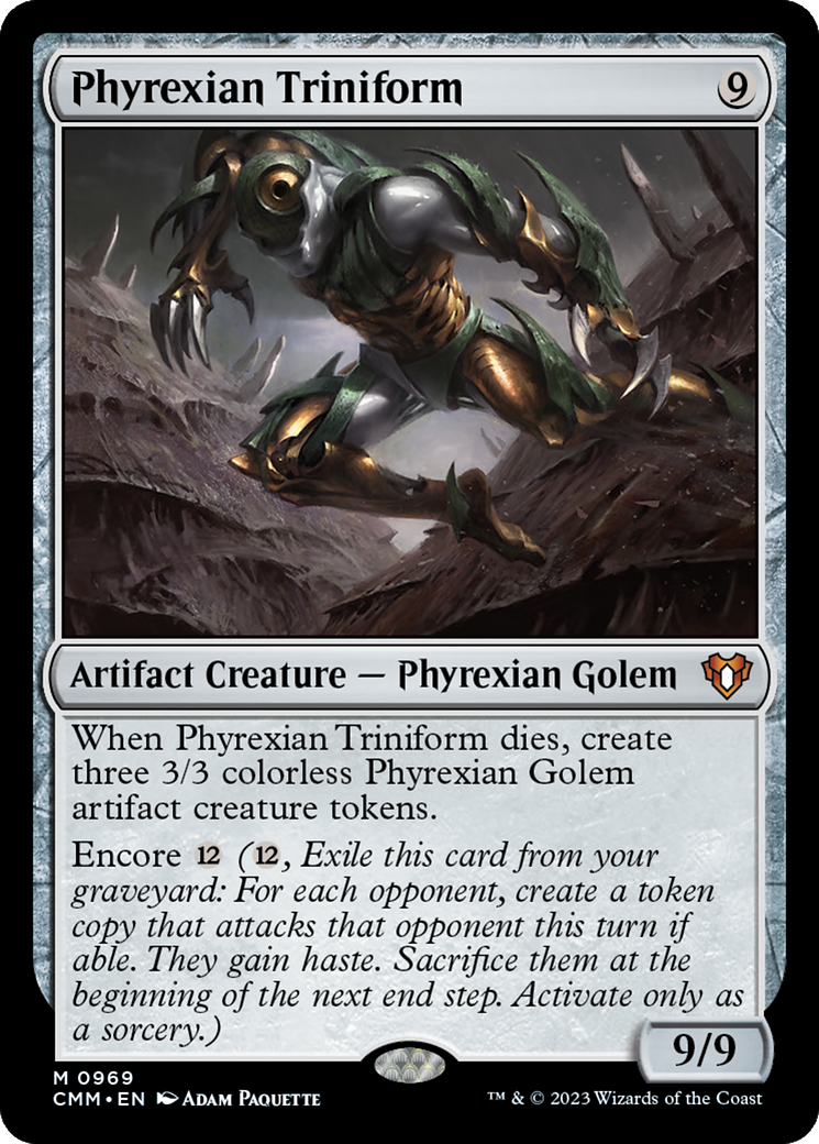 Phyrexian Triniform [Commander Masters] | Kessel Run Games Inc. 