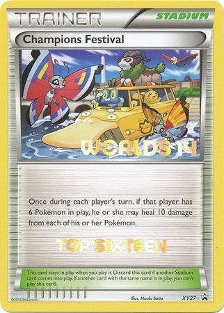 Champions Festival (XY27) (2014 Top Sixteen) [XY: Black Star Promos] | Kessel Run Games Inc. 