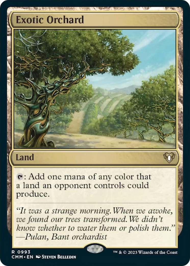 Exotic Orchard [Commander Masters] | Kessel Run Games Inc. 