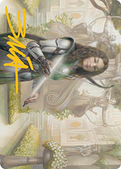 Arcus Acolyte Art Card (Gold-Stamped Signature) [Modern Horizons 2 Art Series] | Kessel Run Games Inc. 