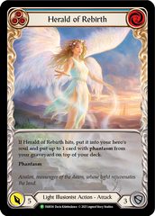 Herald of Rebirth (Blue) [FAB034] (Promo)  Rainbow Foil | Kessel Run Games Inc. 